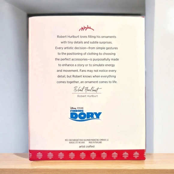 Disney Pixar Original Dory Xmas Tree Decor plus Movie Unboxed - Picture 5 of 5